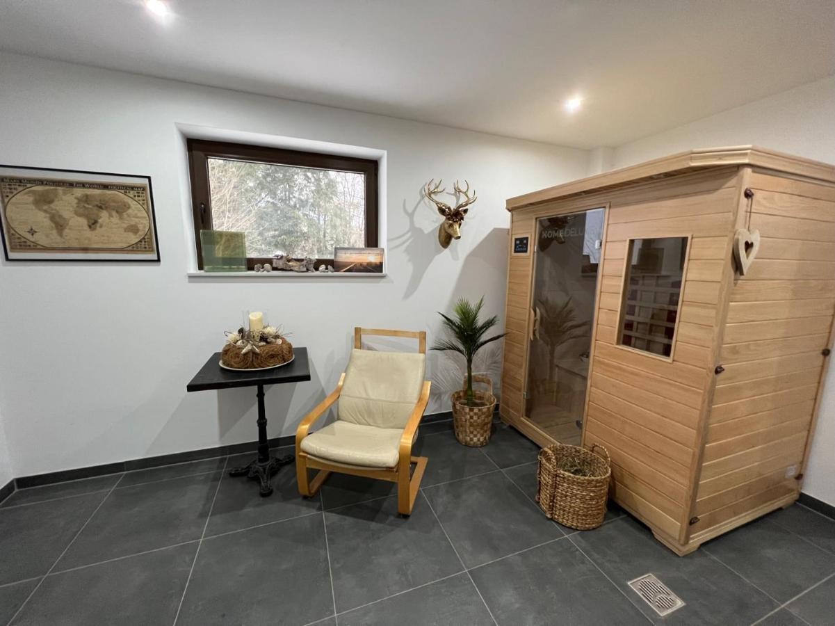 Wellness Am Morgengau Mit Whirlpool Und Sauna Rotterode 외부 사진